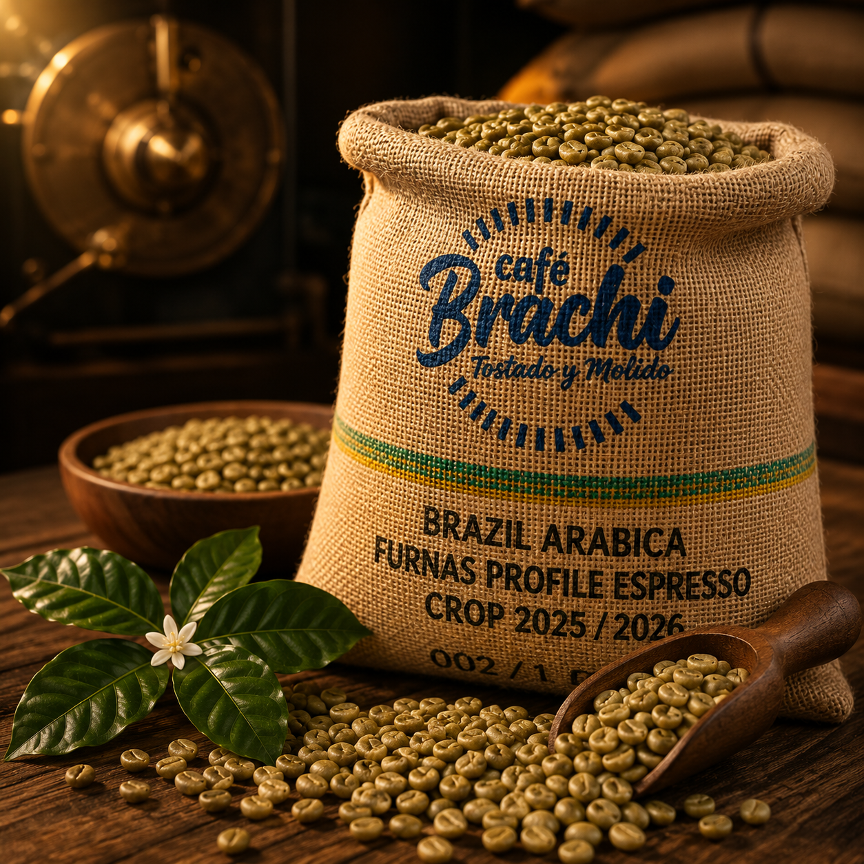 Cafe Verde de Especialidad Brasil Expresso