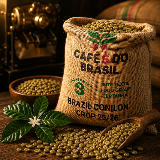 Café Verde de Especialidad Brasil Conilón