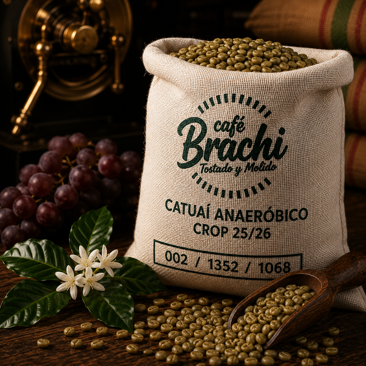 Cafe Verde de Especialidad Brasil Microlote Pedralva