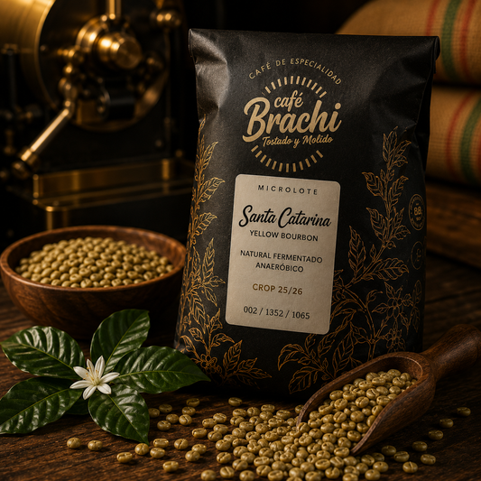 Café Verde de Especialidad Brasil Microlote Santa Catarina