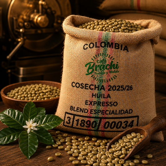 Café Verde de Especialidad Colombia HUILA